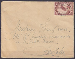 Congo Belge - Env. Affr. N°177 Càd LUSAMBO /11.1.1934 Pour BRUXELLES - Cartas & Documentos
