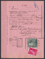 Prôtet Affr. N°528+433 Càd VIESVILLE /17-12-1942 - 1936-1957 Open Collar