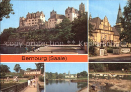 72416205 Bernburg Saale Schloss Kreiskulturhaus Eiscafe Baerenburg Indianerdorf  - Bernburg (Saale)
