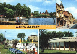 72416116 Waren Mueritz Kietzbruecke MS Fontane Lange Strasse Gaststaette Mueritz - Waren (Müritz)