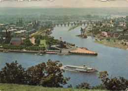 ALLEMAGNE - Koblenz - Deutsches Eck - Der Rhein - Carte Postale - Koblenz