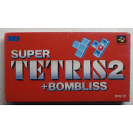 Super Famicom Super Tetris2 + Bombliss SHVC-T2 - Super Famicom