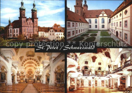 72415170 St Peter Schwarzwald Seminar-und Pfarrkirche St. Peter - St. Peter