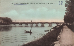 FRANCE - La Charité Sur Loire (Nièvre) - Vue Générale - Les Bords De La Loire - Carte Postale Ancienne - La Charité Sur Loire