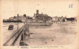 FRANCE - Nevers - Vue Générale Prise Du Pont De La Loire - L L - Carte Postale Ancienne - Nevers