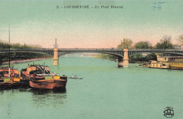 FRANCE - Courbevoie - Vue Sue Le Pont Bineau - Colorisé - Carte Postale Ancienne - Courbevoie