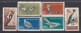 Bulgaria 1959 - Birds, Mi-Nr. 1116/21, MNH** - Neufs