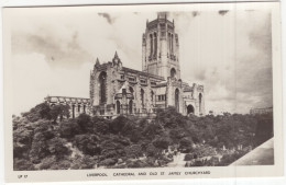 Liverpool. Cathedral And Old St. James Churchyard  - (England, U.K.) - Liverpool