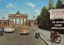 ALLEMAGNE - Berlin - Brandenburger Tor - Carte Postale - Otros & Sin Clasificación