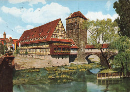 ALLEMAGNE - Nürnberg - Henkersteg (Weinstadel) Erbaut 1446/48 - Im Haüslich Eingerichten Wehrgang - Carte Postale - Sonstige & Ohne Zuordnung