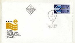 Enveloppe 1er Jour BULGARIE BULGARIA Oblitération 03/01/2002 - FDC