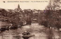 Chateauponsac Vue Du Moulin - Chateauponsac