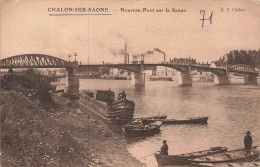 FRANCE - Chalon Sur Saone - Vue Sur Le Nouveau Pont Sur La Saone  - Carte Postale Ancienne - Chalon Sur Saone