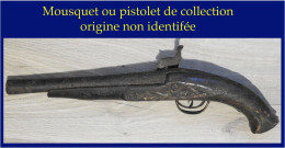 PISTOLET ANCIEN DE COLLECTION (VOIR PHOTOS) - Armes Neutralisées