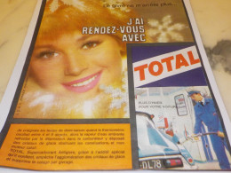 ANCIENNE PUBLICITE RENDEZ VOUS AVEC  TOTAL 1962 - Autres & Non Classés