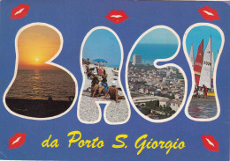 Cartolina Porto San Giorgio ( Fermo ) - Fermo