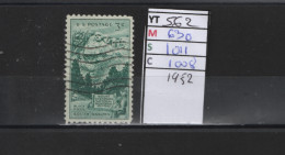 PRIX FIXE Obl 562 YT 630 MIC 1011 SCOT 1006 GIB Mémorial Mont Rushmore 1952 Etats Unis 58A/06 - Gebraucht