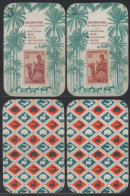 MAURITANIE / ENSEMBLE DE 2 CARTES A JOUER TIMBREES (ref 5074) - Lettres & Documents