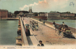 FRANCE - Bayonne - Vue Générale - Le Pont Saint Esprit - L L - Animé - Carte Postale Ancienne - Bayonne
