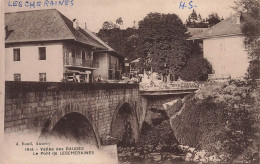 FRANCE - Vallée Des Bauges - Vue Sur Le Pont De Lescheraines - Carte Postale Ancienne - Autres & Non Classés