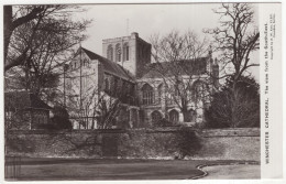 Winchester Cathedral. The View From The South-East.  - (England, U.K.) - Winchester