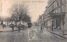 Les ARCS (Var) - Boulevard Des Marronniers - Marché - Voyagé 190? (2 Scans) M. Fabre, Ingénieur à Grandris Rhône - Les Arcs