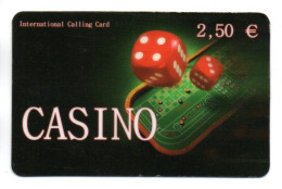 CASINO Carte Prépayée International Calling  Card (D 1046) - Casinokarten