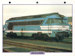 Train : Locomotive A1A-A1A 68000 - Railway