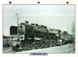 Train : Locomotive à Vapeur Mountain Est - Ferrocarril