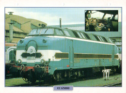 Train : Locomotive CC 65000 - Spoorweg