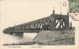 FRANCE - Strasbourg - Vue Panoramique Du Pont Du Rhin - Carte Postale Ancienne - Straatsburg