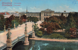 FRANCE - Strasbourg - Vue Générale De L'université -  Carte Postale Ancienne - Straatsburg