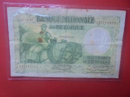 BELGIQUE 50 Francs 1932 Circuler (B.33) - 50 Francos-10 Belgas