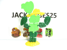 KINDER 1.1  614181 A PUZZLE CACTUS MEXIKOS 1999 2003  + BPZ - Rompecabezas