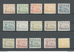 1924-48 Nauru - Australian Mandate - Stanley Gibbons N. 26A-39A - Serie Di 14 Valori - Carta Bianca - MLH* - MNH** (10 S - Andere & Zonder Classificatie