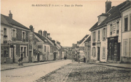 St Arnoult * Rue De Paris * Quincaillerie P. CHAPPARD * Villageois - St. Arnoult En Yvelines