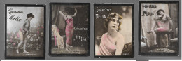 544A - CARTES CIGARETTE MELIA - TIRAGE K9 - CERCLETTE - LOUISA - PALMIR - MIERIS - Melia