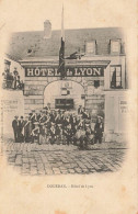 Dourdan * 1903 * Hôtel De Lyon * Restaurant * Fanfare Orchestre Enfants * Villageois - Dourdan