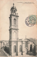 FRANCE - Langres - Vue De L'église St Martin - E Martin Galeries Réunies De L'Est - Carte Postale Ancienne - Langres