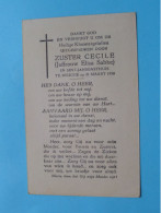 Zuster CECILE ( Elisa SABBE ) H. KLOOSTERGELOFTEN > Sint Jansgasthuis Te BRUGGE > 1950 ( Zie Scans ) ! - Religion & Esotérisme