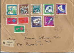 MONACO Ca.1968: LSC Rec. De Monte Carlo à Kusnacht (ZH, Suisse) - Lettres & Documents