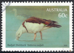 AUSTRALIA 2012 60c Multicoloured, Australian Water Birds-Radjah Shelduck Used - Used Stamps