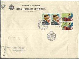 SAN MARINO Ca.1964: LSC Rec. Pour Kusnacht (ZH, Suisse) - Covers & Documents