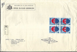 SAN MARINO Ca.1964: LSC Rec. Pour Kusnacht (ZH, Suisse) - Covers & Documents