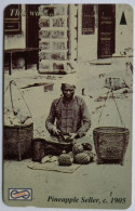 Malaysia Uniphonekad $10 GPT  14USBA - Pineapple Seller Circa 1905 - Malasia