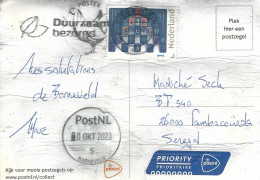 Nederland Netherlands 2023 Barneveld Chicken Capital Of The World Postex Viewcard - Hühnervögel & Fasanen