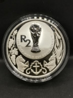 2 RAND ARGENT 2010 COUPE DU MONDE FIFA DE FOOTBALL AFRIQUE DU SUD / 11129 EX. - Zuid-Afrika