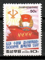 Korea North 1996 Corea / Socialist Youth MNH Juventudes Socialistas Junge Sozialisten / Mh35  30-20 - Korea (Nord-)