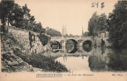 FRANCE - Chalons Sur Marne - Vue Générale - Le Pont Des Mariniers - Carte Postale Ancienne - Châtillon-sur-Marne