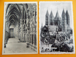TOURNAI -  Lot De 3 Cartes : Le Beffroi, Porte De La Cathédrale, La Cathédrale Vue D'ensemble - Tournai